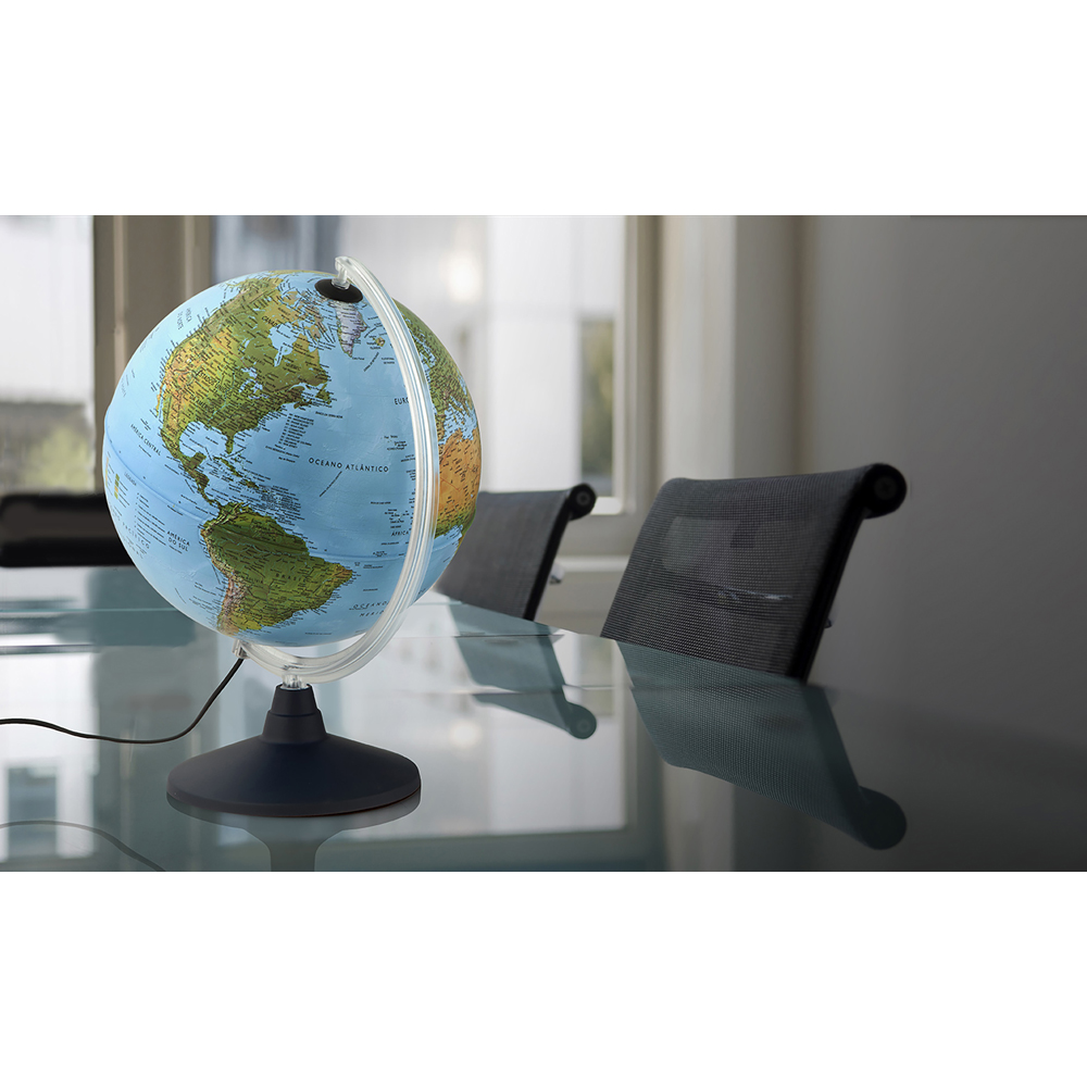 Nova Rico Elite Physical and Political Illuminated Globe 25cm Image 3