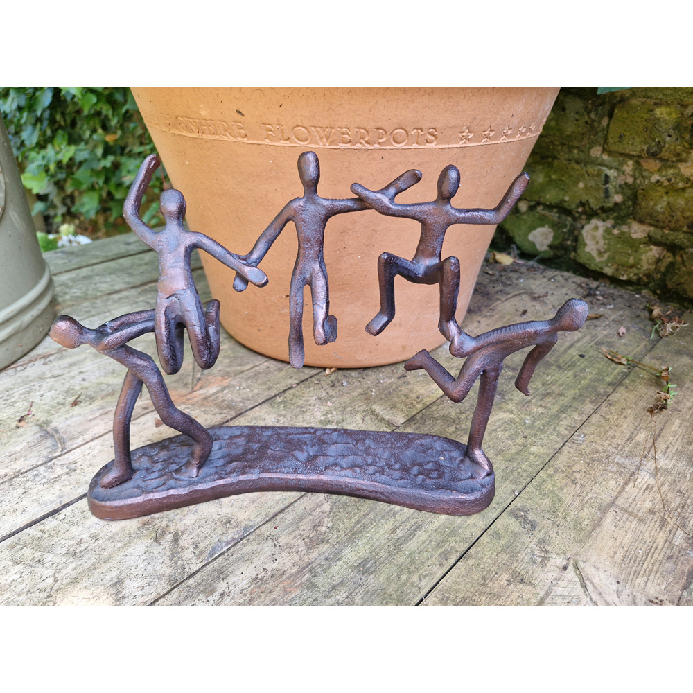 Inspirational Gifting Jump for Joy Cast Aluminium Home Ornament Image 7