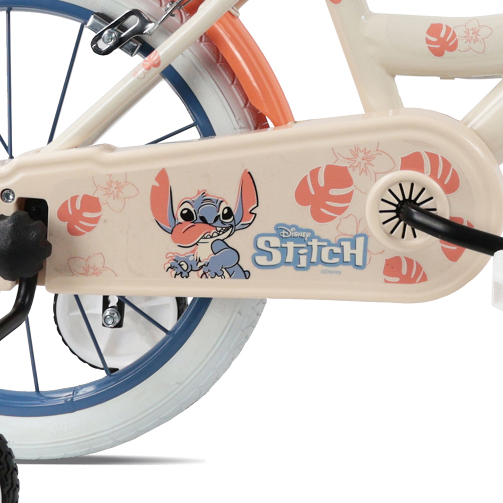 Denver Disney Stitch 16 inch Kids Bicycle with Stabilisers Image 5