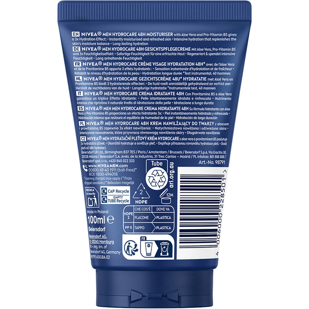 Nivea Men Hydrocare Moisturiser Image 2