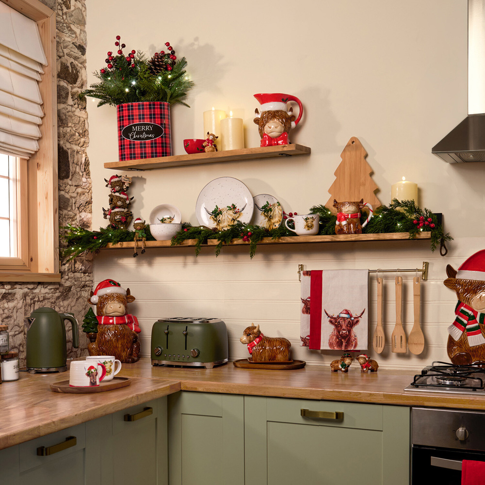 Merry Christmas Tartan Floristry Image 8