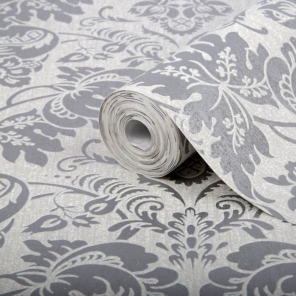 Superfresco Easy Como Silver Wallpaper Image 2