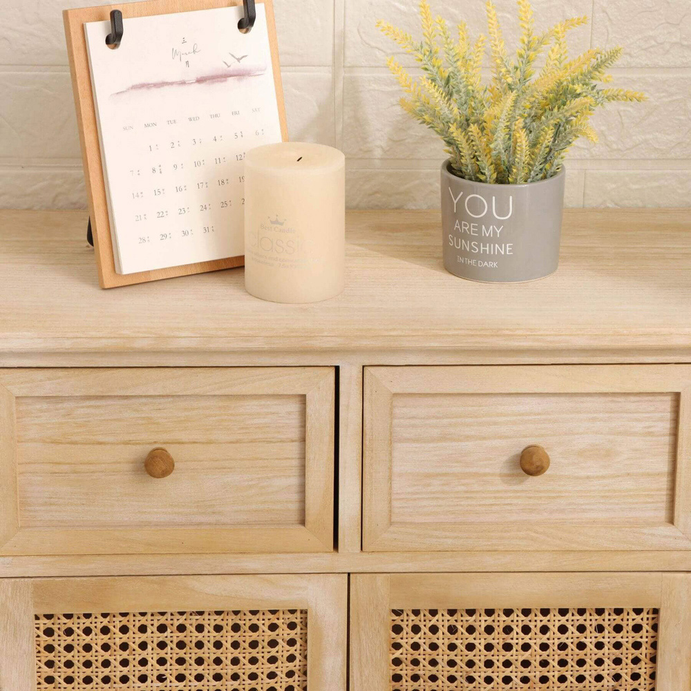 Home Source Carnforth 2 Door 2 Drawer Sideboard Image 3