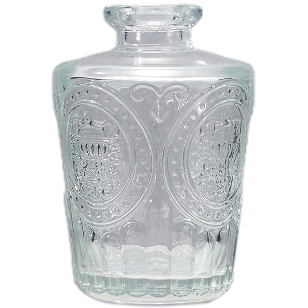 Living and Home 10 Piece Clear Small Glass Bud Vase Set Image 5