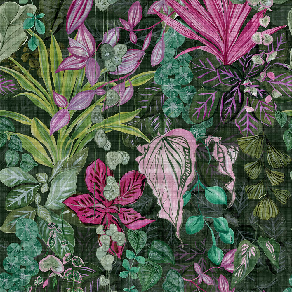 Paoletti Veadeiros Pink Botanical Matte Wallpaper Image 5