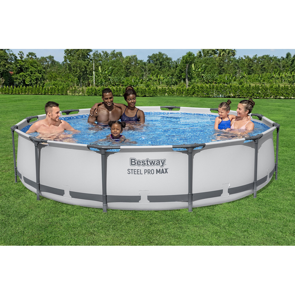 Bestway Steel Pro Max Frame Paddling Pool 12ft x 30 inch Image 2