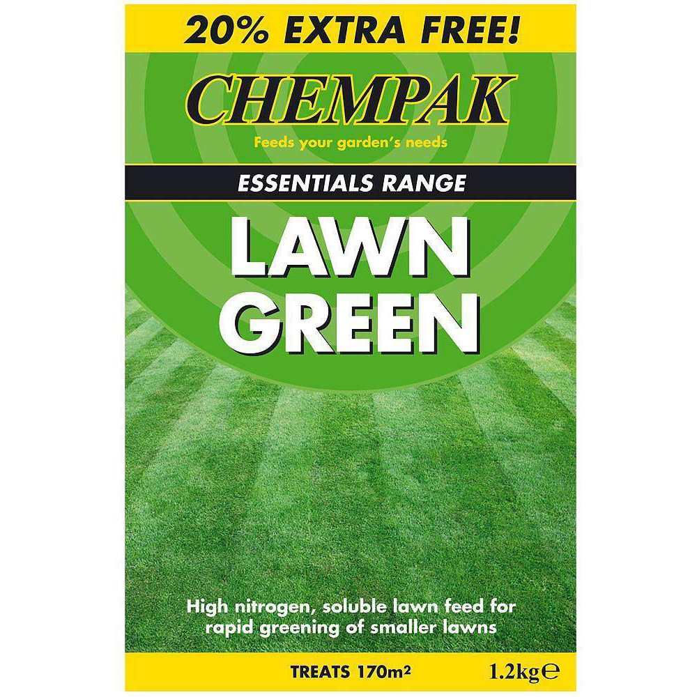 Chempak Essentials Green Lawn Fertiliser 1.2kg Image 2