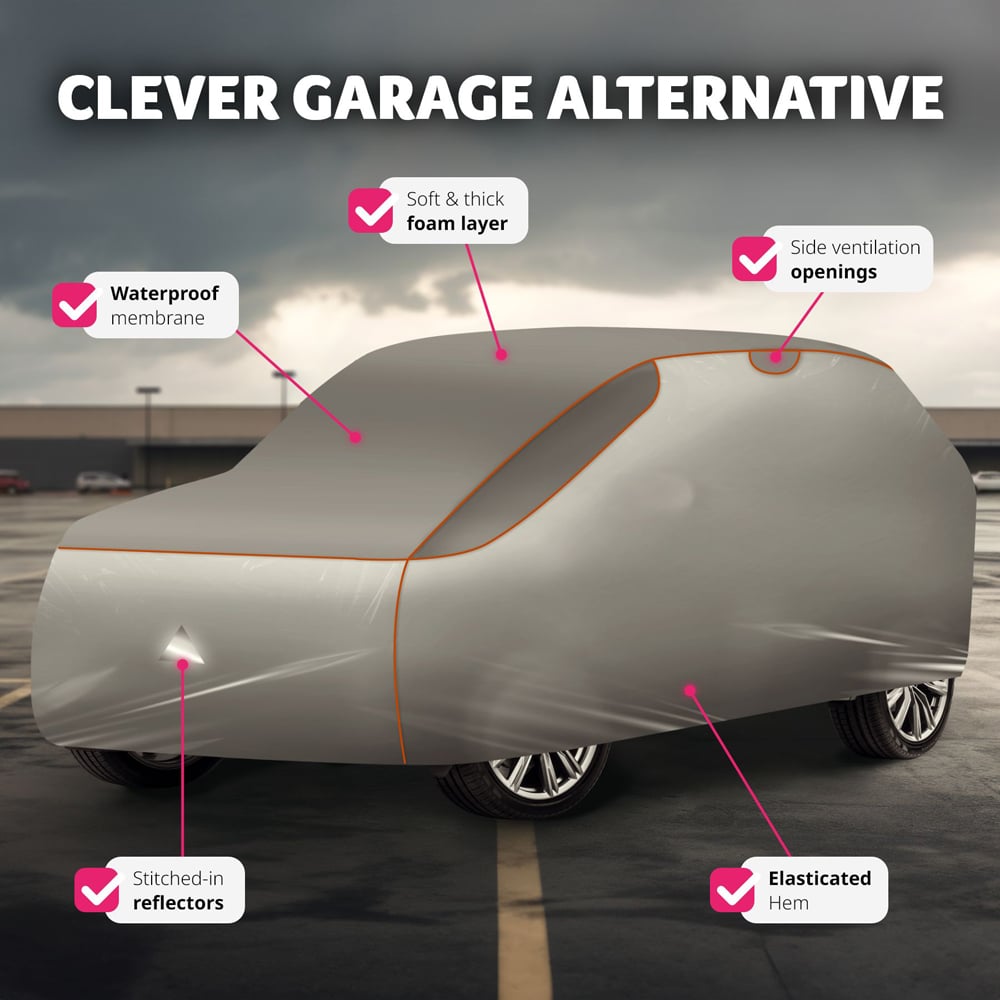 tectake Waterproof Car Cover 571 x 203 x 120cm Image 7