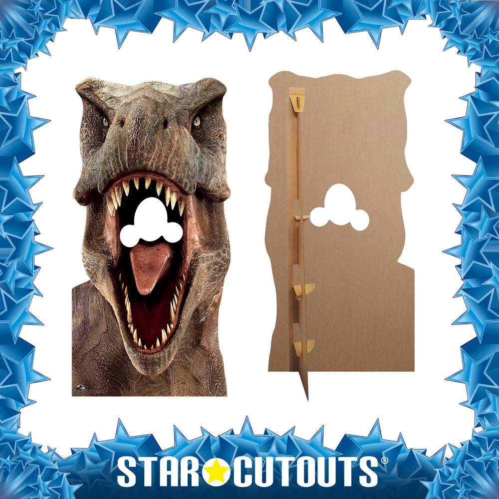 Star Cutouts Tyrannosaurus Rex T-Rex Dinosaur Stand-In Cardboard Cutout 6.2ft Image 4