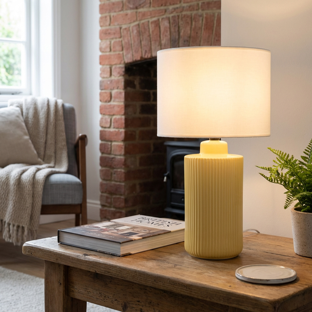 Lucia Table Lamp - Yellow Image 5