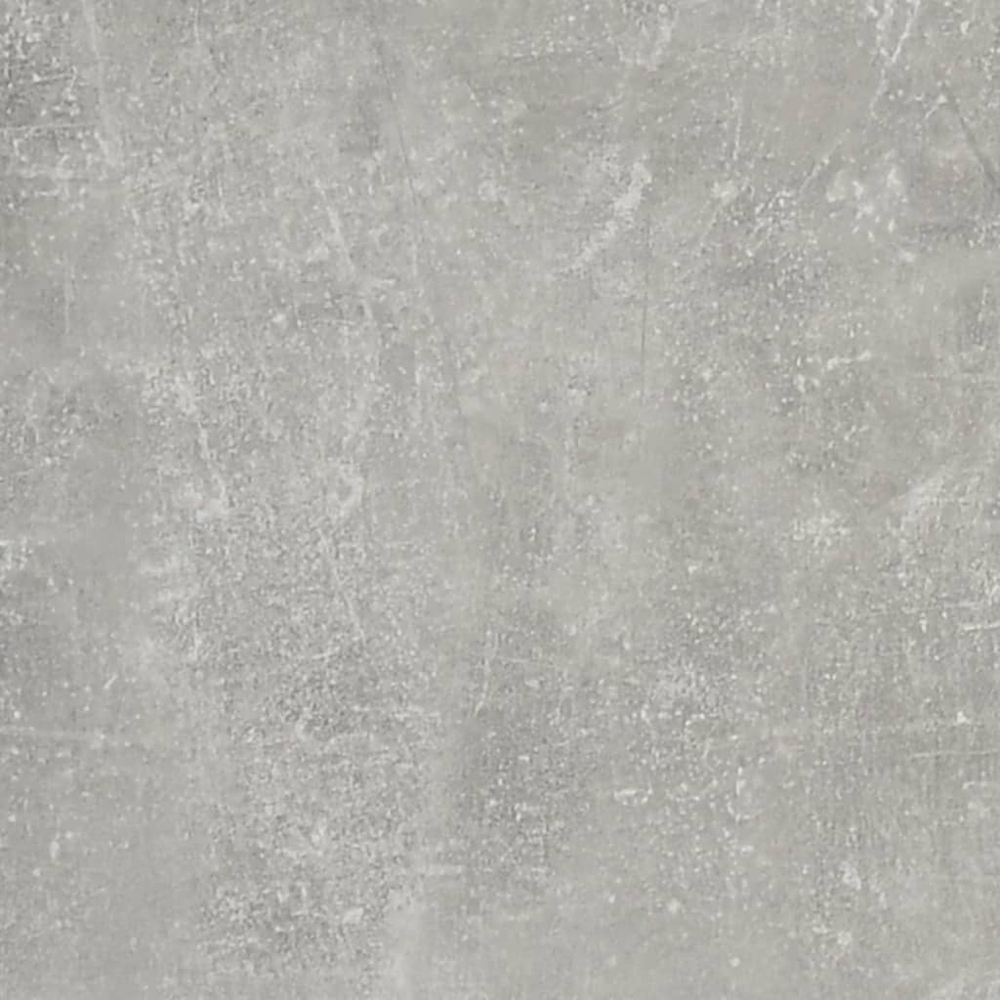 vidaXL Single Door Single Drawer Computer Desk Concrete Grey Image 8