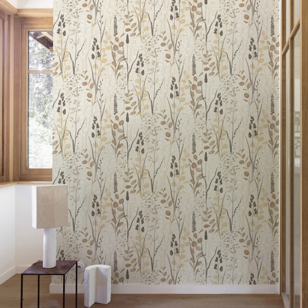 Grandeco Galia Grey Wallpaper Image 2