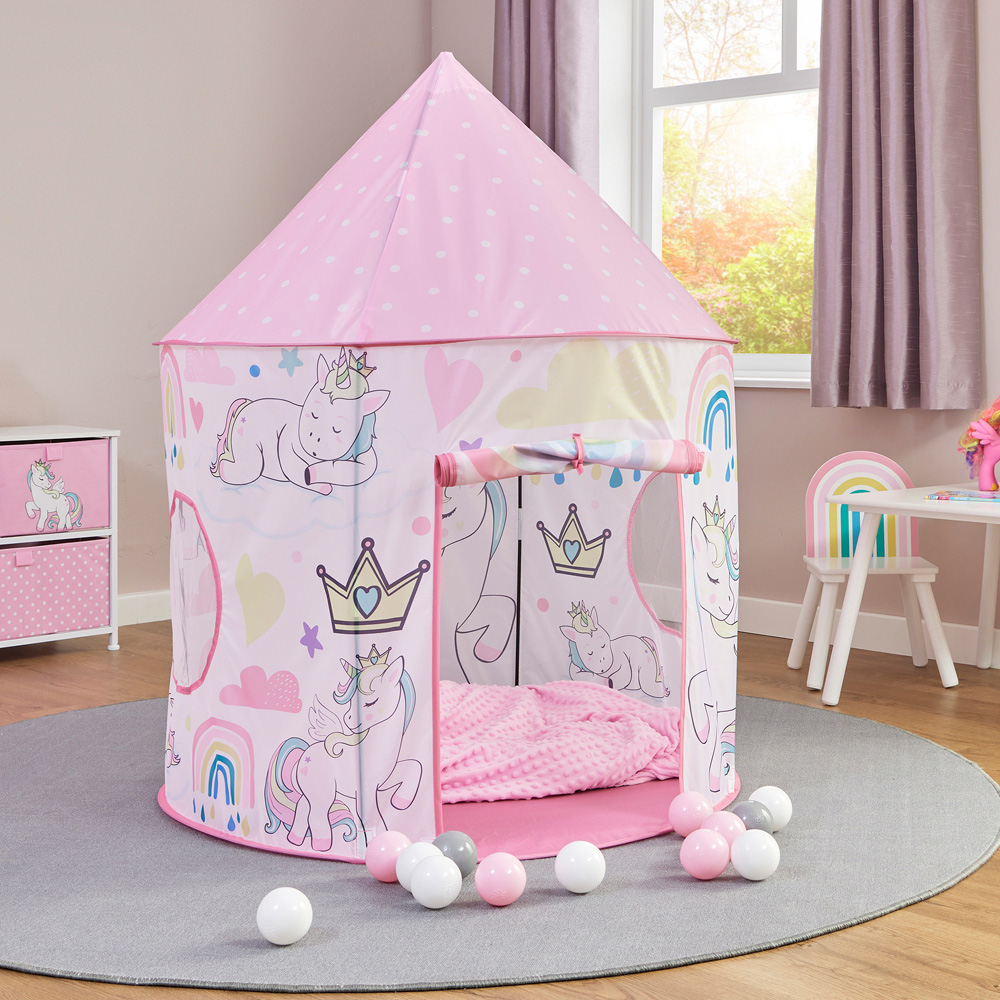Liberty House Toys Unicorn Play Tent with Ball Pit Image 3