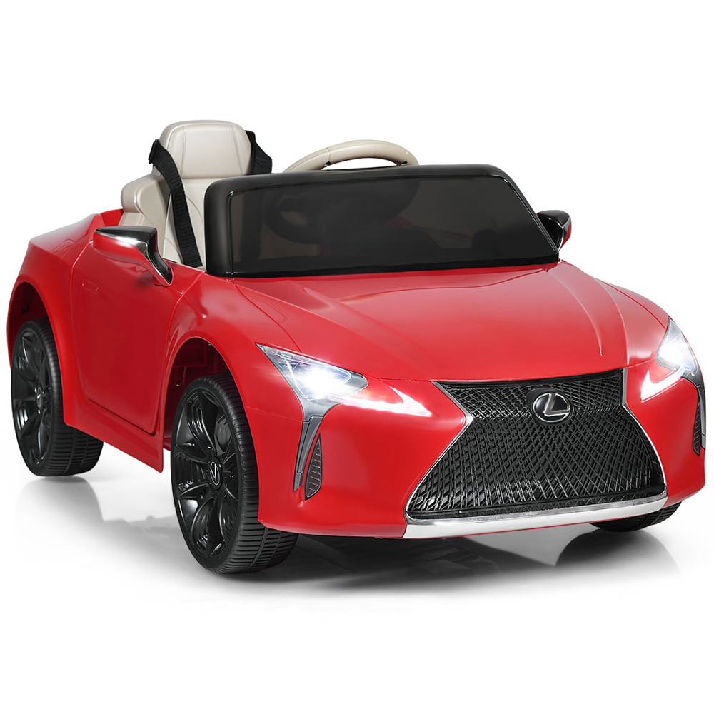 Costway Red Lexus Official Licensed Electric Ride on Car with Remote Control Image 3