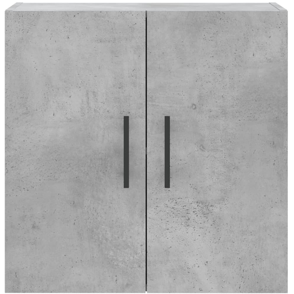 vidaXL 2 Door Concrete Grey Wall Cabinet Image 5