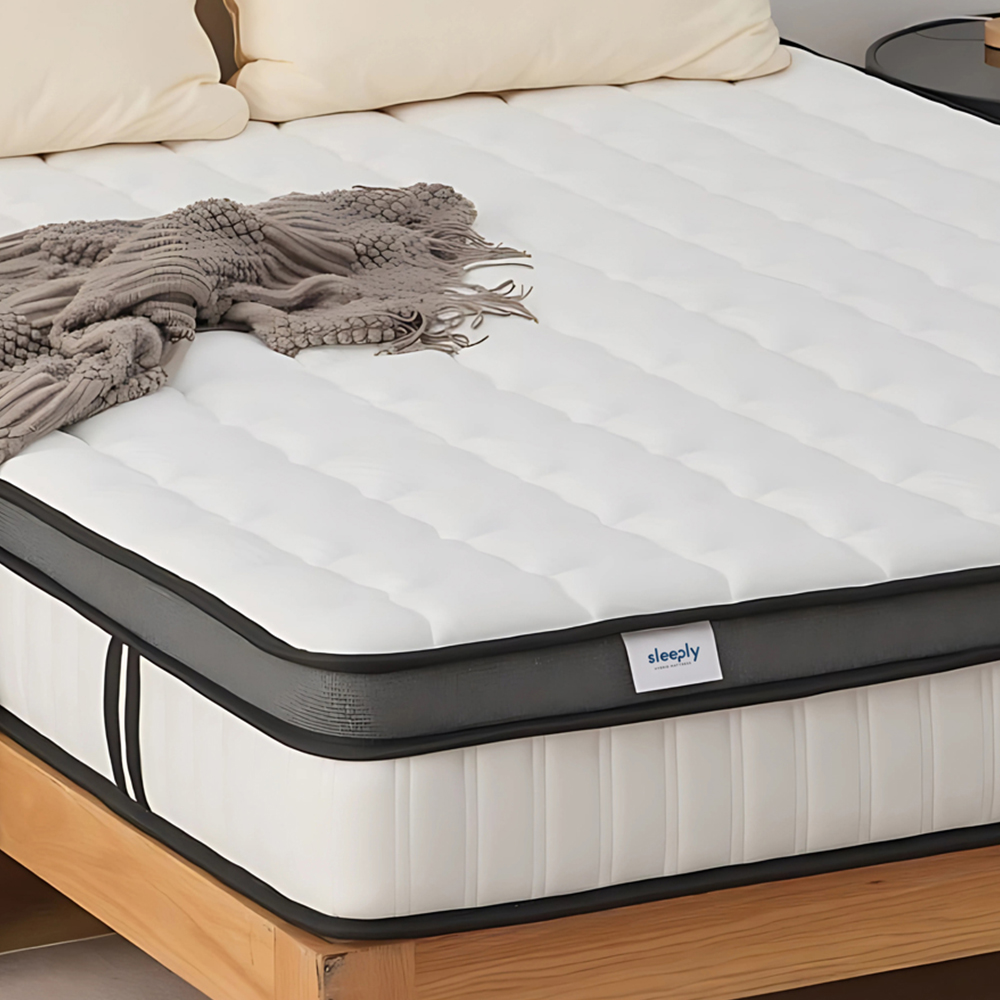 Indoor Living Sleeply Super King Size 1000 Pocket Spring Memory Foam Hybrid Mattress Image 6