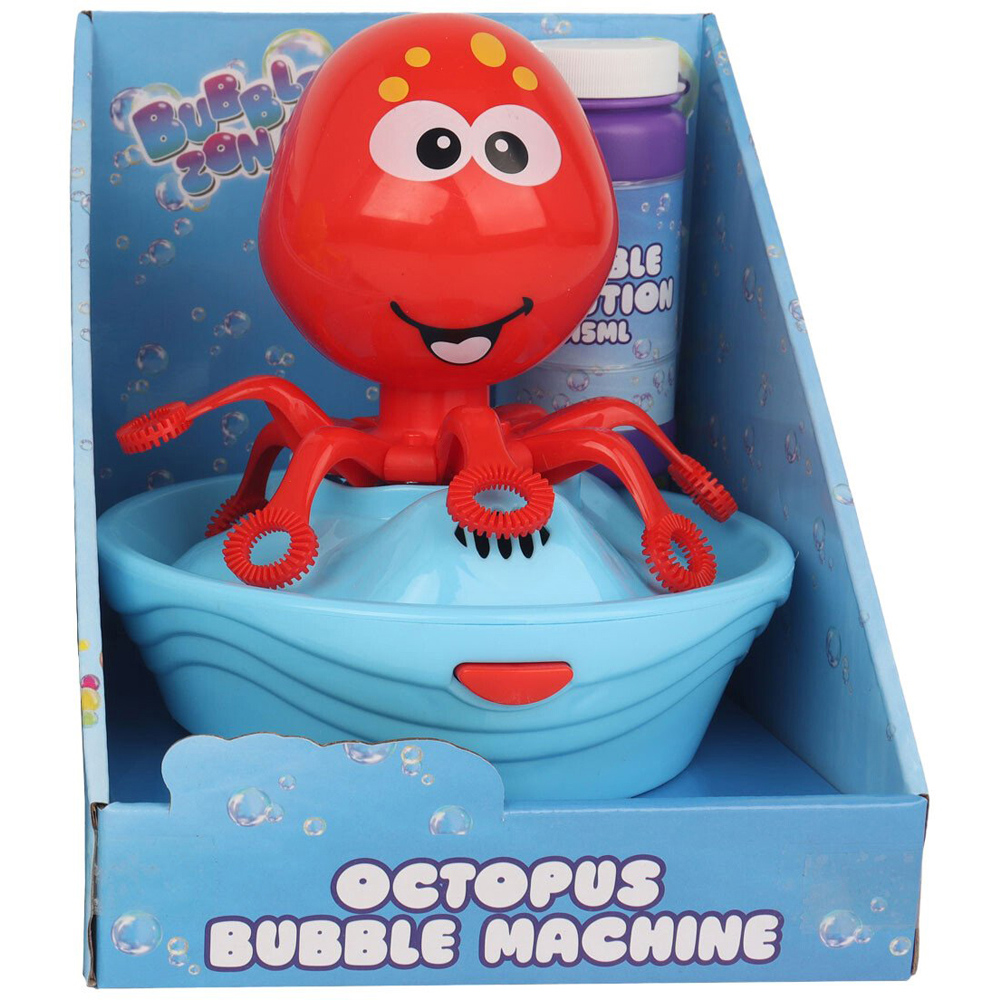 360 Degree Octopus Bubble Machine - Multicolour Image 5