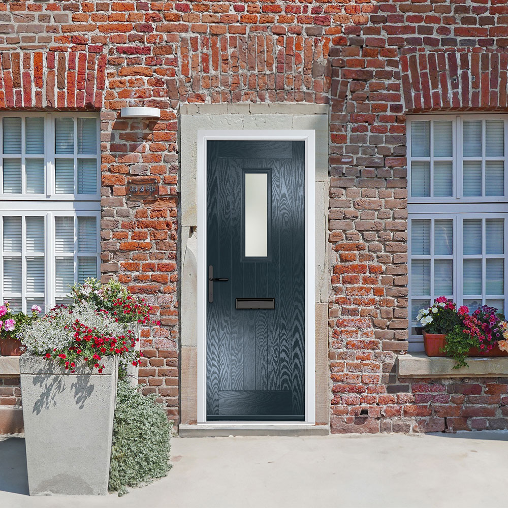 Crystal-Direct Sunningdale Anthracite Grey GRP Stipolytte Right Hand Open Front Door 2090 x 920mm Image 2