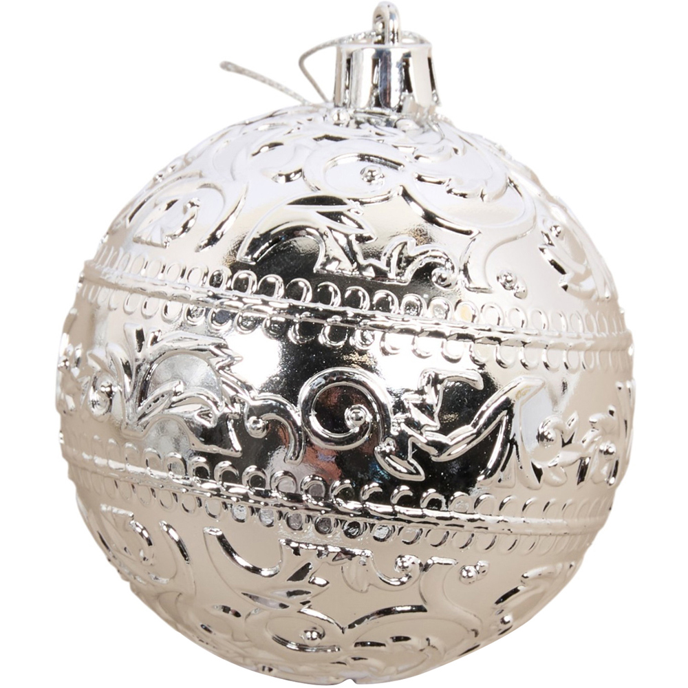 Set of 80 Winter Crystal Baubles Image 6