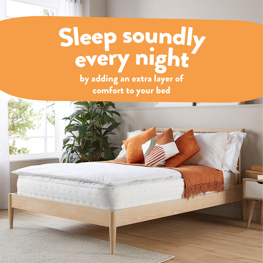 Slumberdown Double Sleep Soundly Climate Control Mattress Topper Image 3