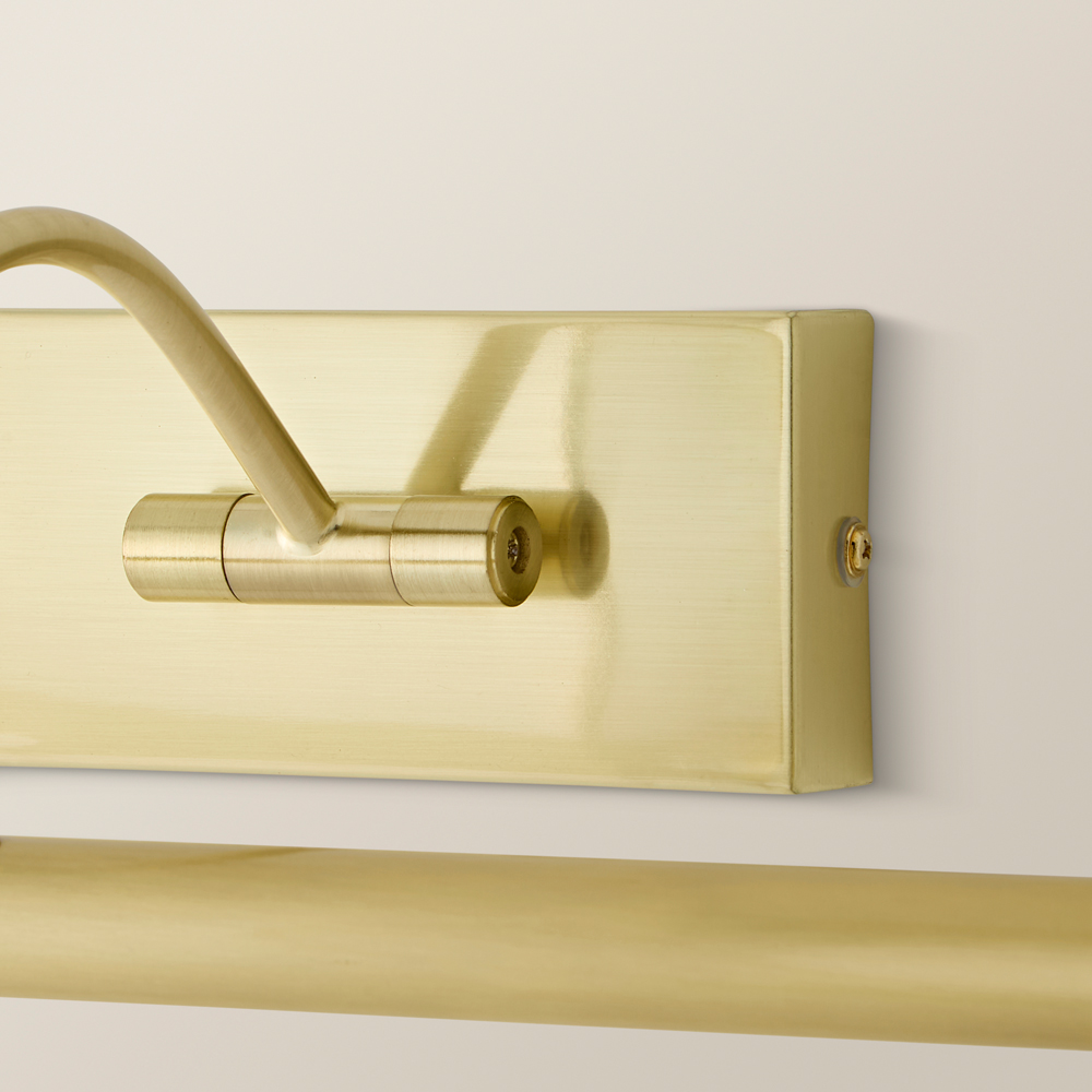 ValueLights Alana Brushed Gold LED Wall Light Image 3