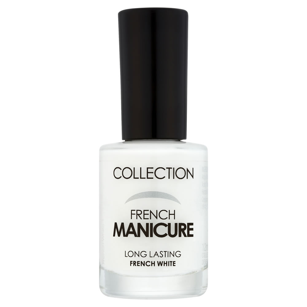 Collection French Manicure Nail Polish French White 1 12ml Wilko
