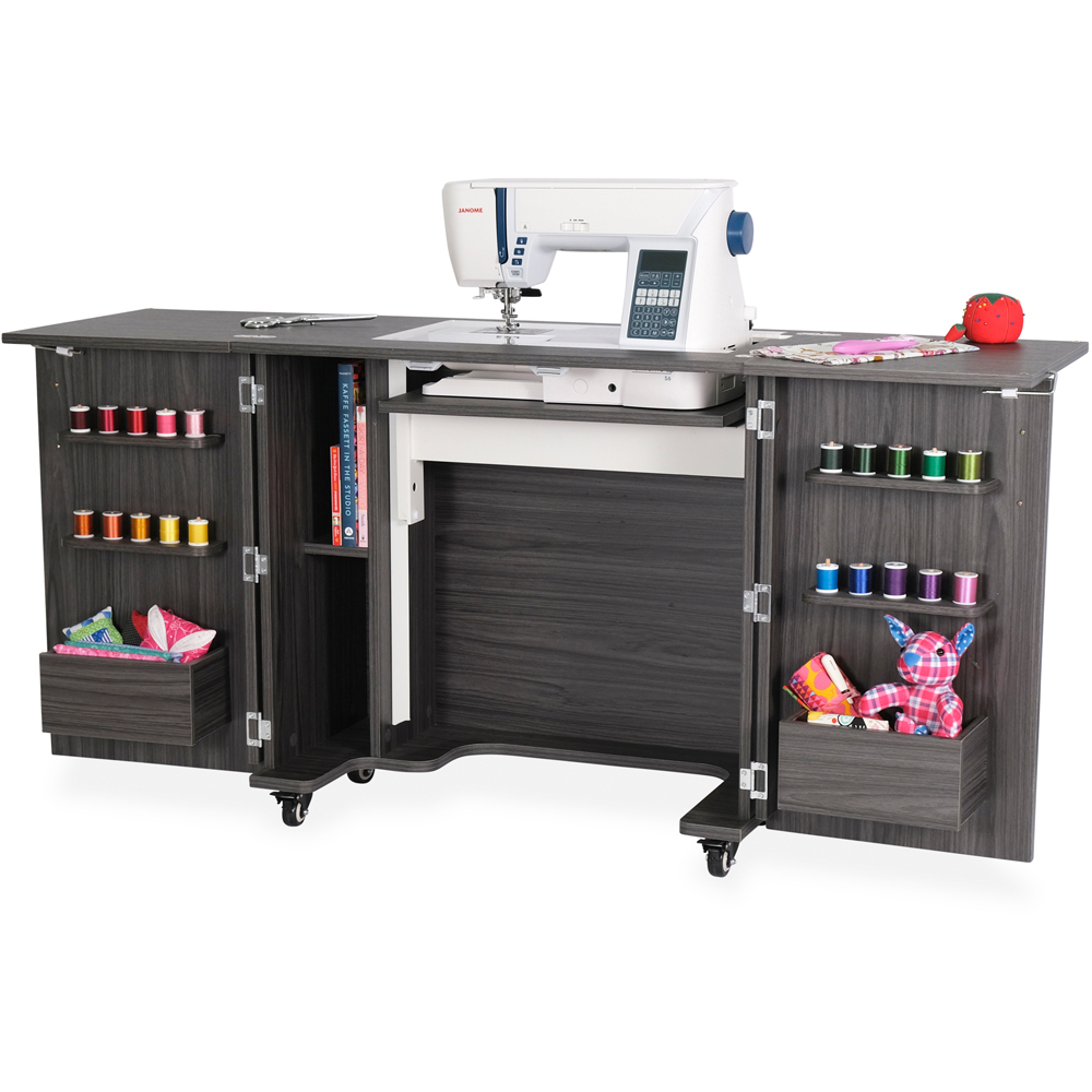 Arrow Cabinets Bandicoot K8207 Grey Fold-Away Sewing Cabinet Image 7