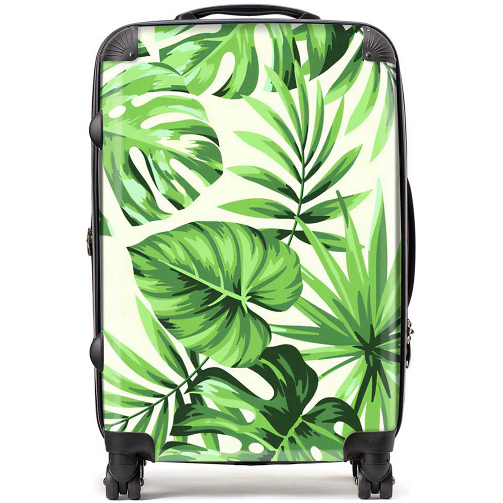 Warren Reed Designer Medium Exotic Palm Leaves Suitcase Image 1