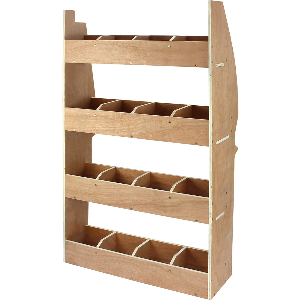 Monster Racking Brown Citroen Berlingo II SWB Van Rack Image 1