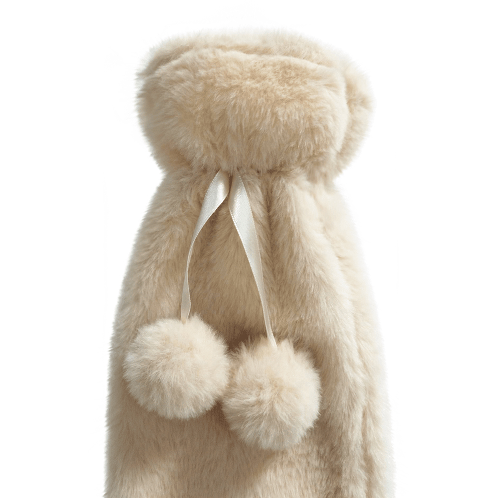 Velosso Natural Supersoft Velour Hot Water Bottle Image 3