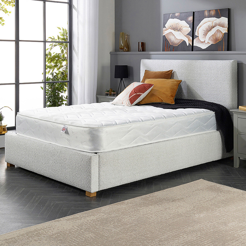 Aspire Double Comfort King Size Bonnell Spring Memory Rolled Mattress Image 9