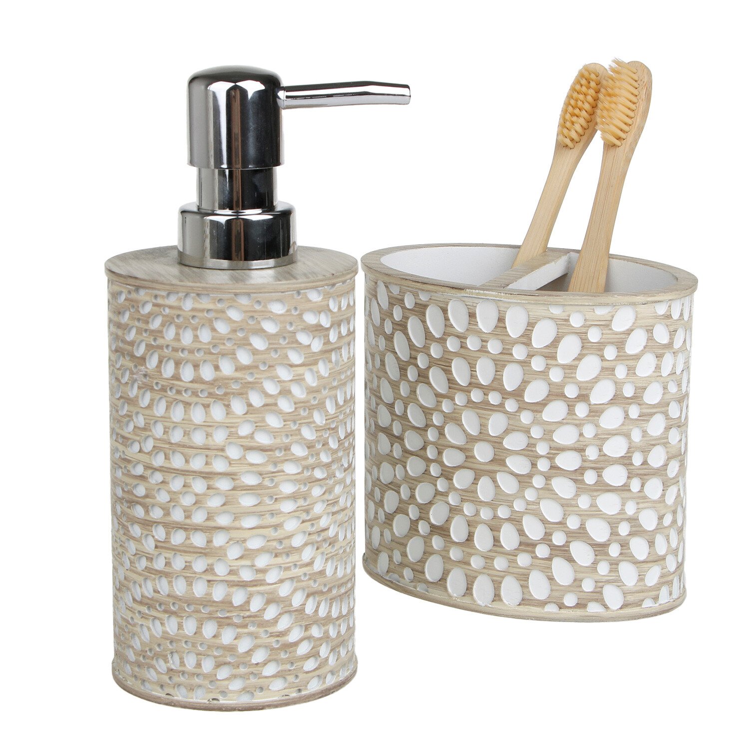 Natural Boho Tooth Brush Holder Image 2