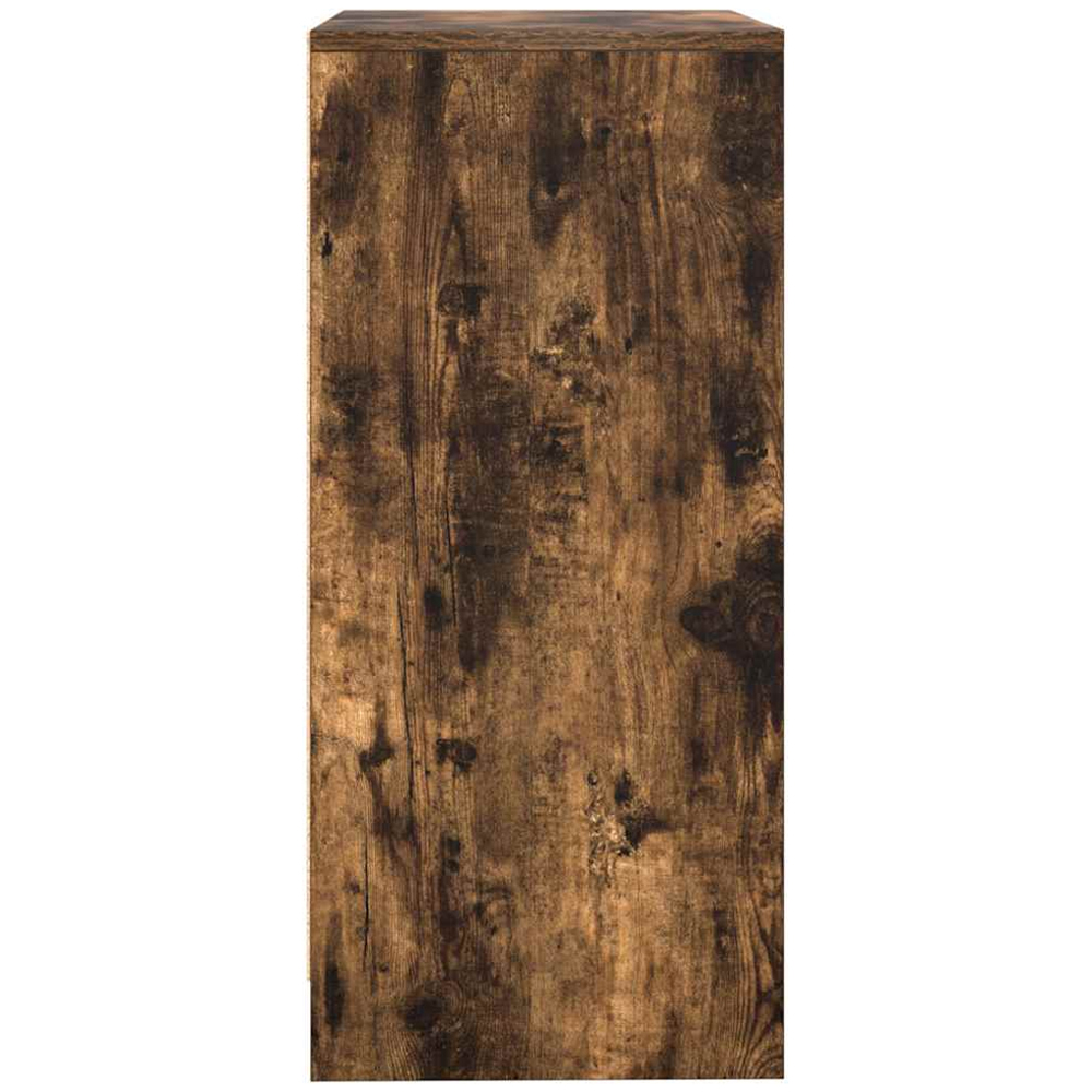 vidaXL 2 Door Smoked Oak Sideboard Image 7