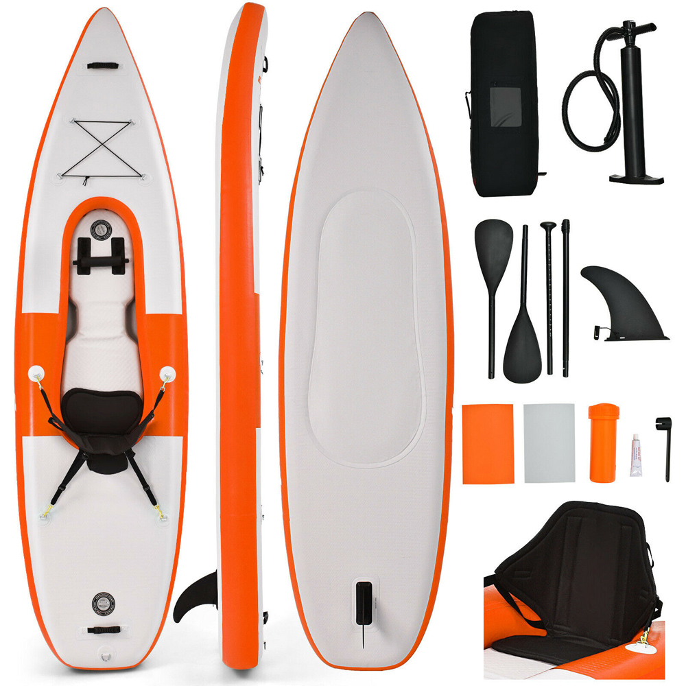 Costway Inflatable Paddle Kayak Image 3