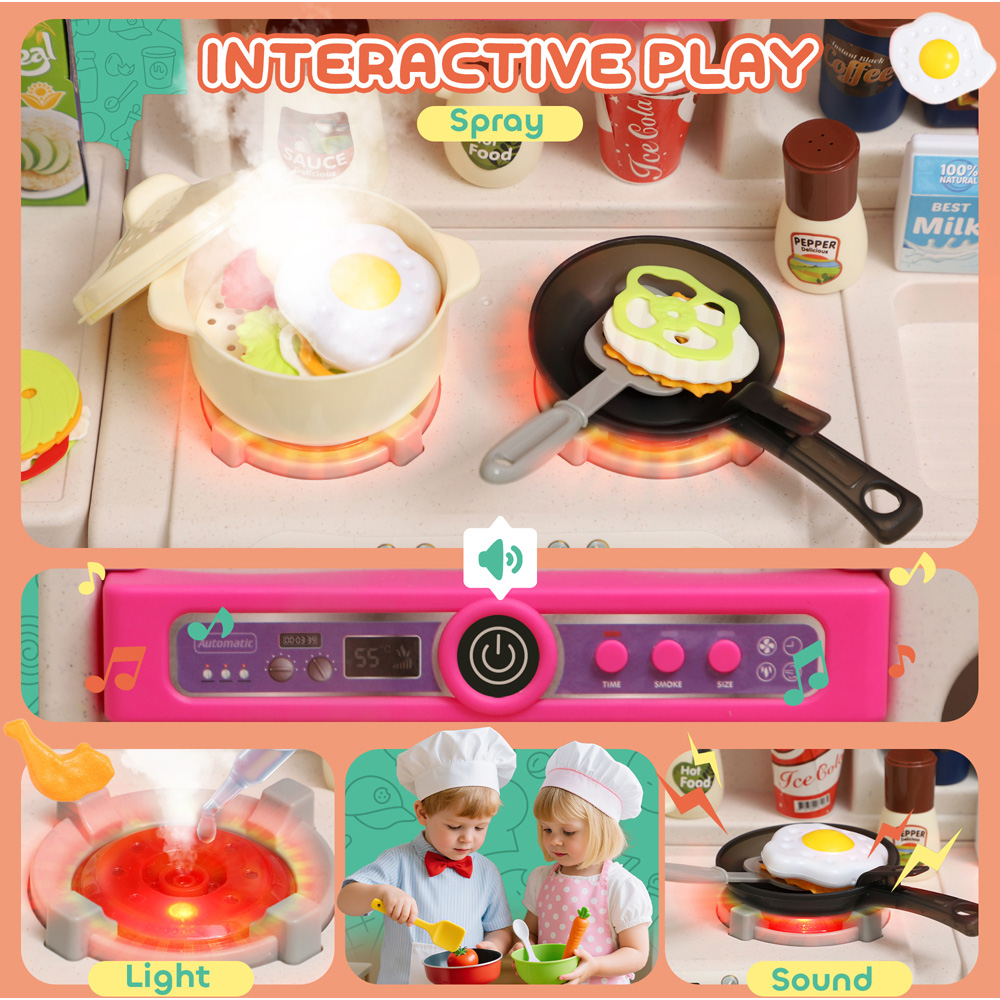 Tommy Toys Pink Kids Pretend Role Play Set Image 8