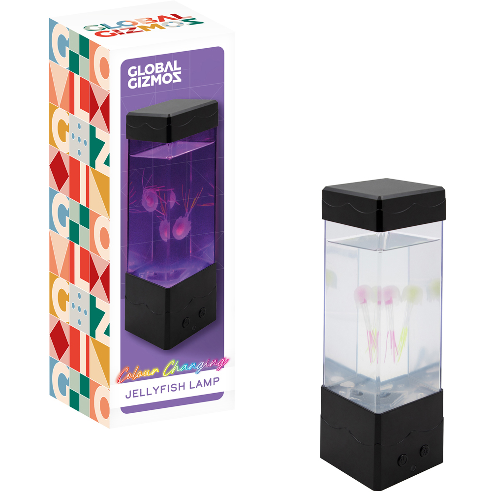 Global Gizmos Square Jellyfish Aquarium Lamp 9 inch Image 7
