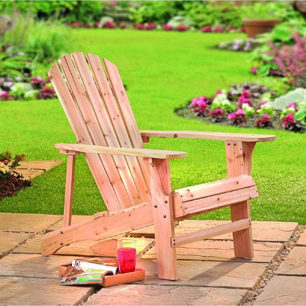 Garden Gear Wooden Adirondack Chair 2 Pack Image 3