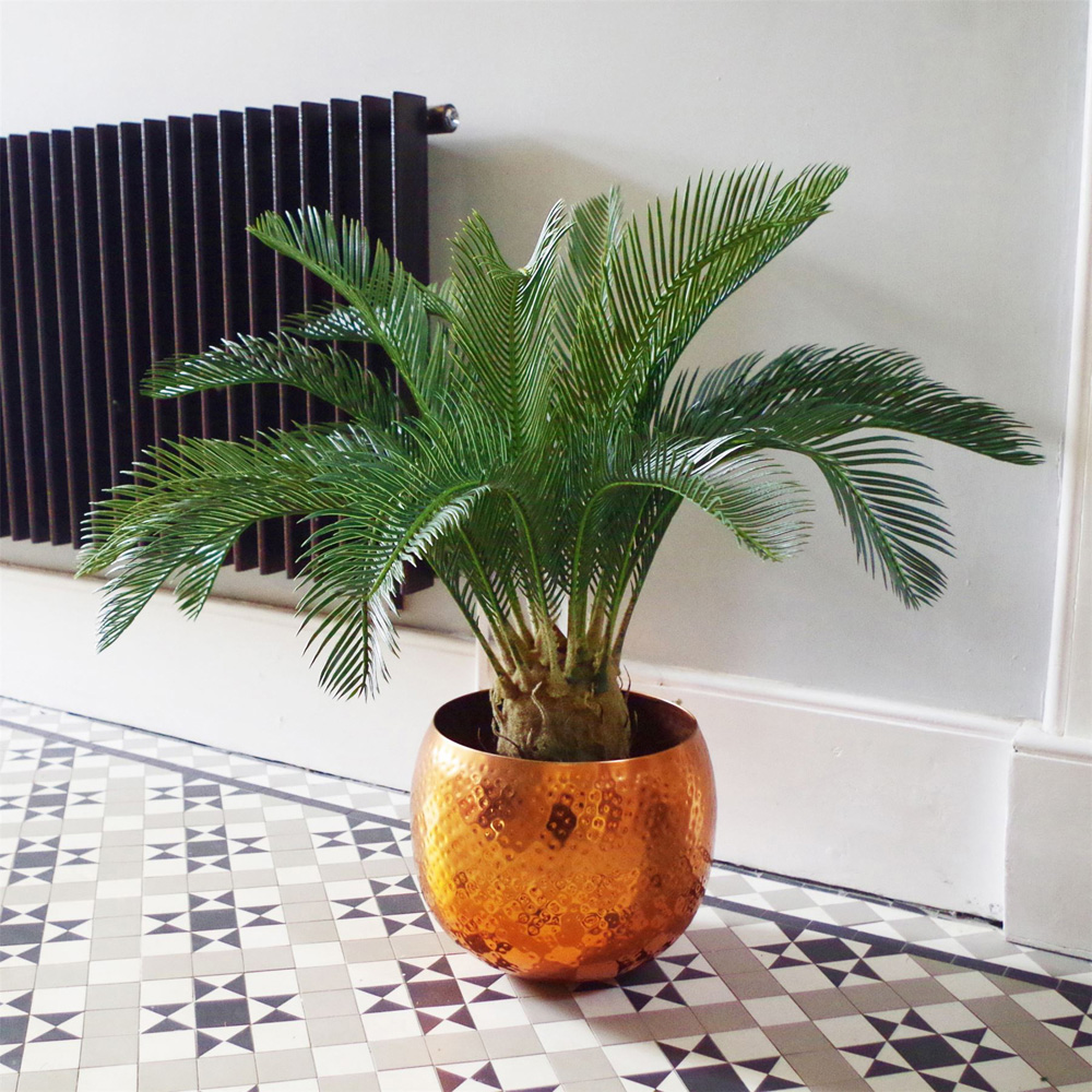 Botanik Cycas Palm Artificial Tree in Pot 3ft Image 6