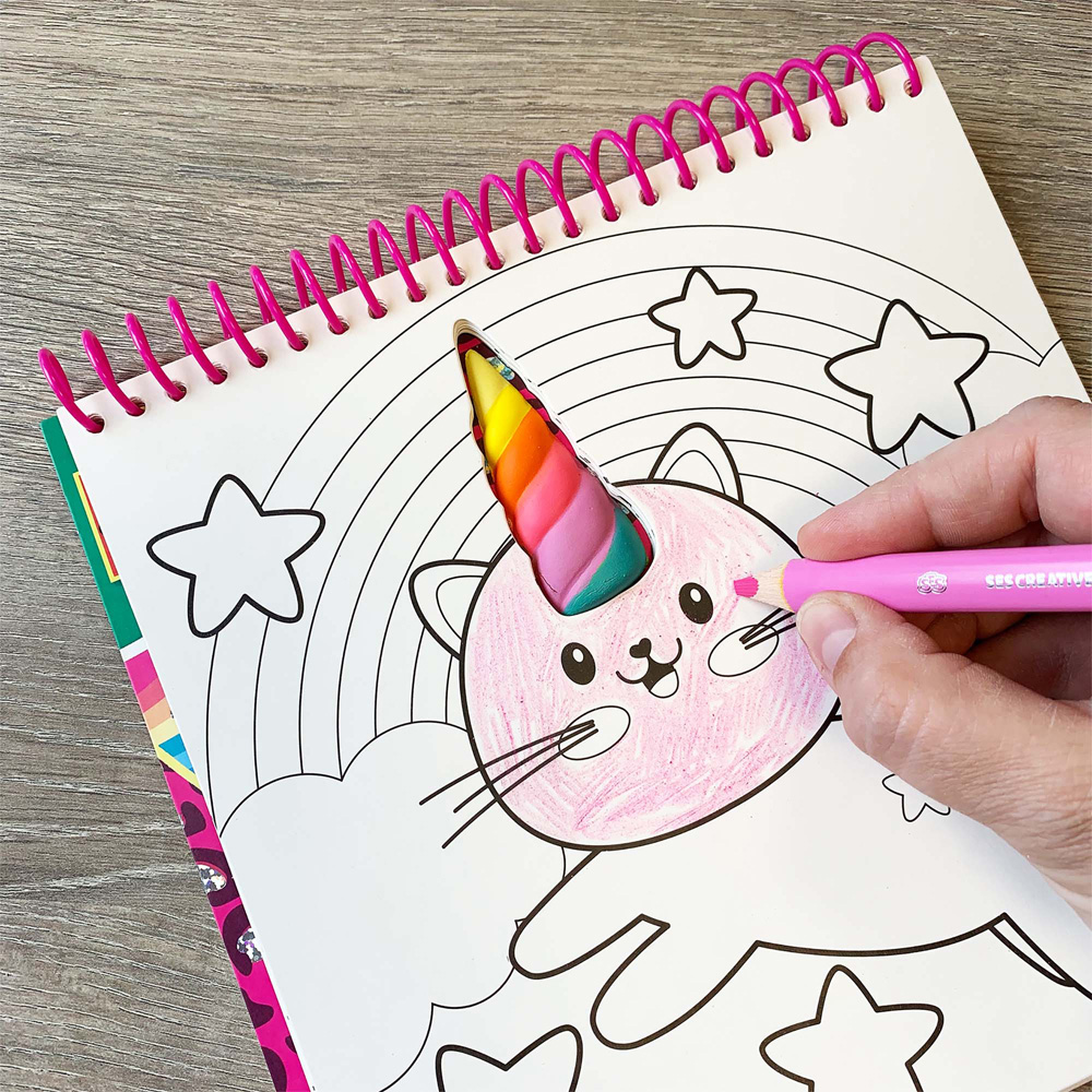 SES Creative Unicorn Colouring Book Image 3