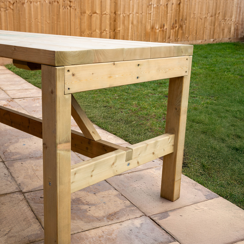 Forest Garden 6 Seater Dining Table Image 3