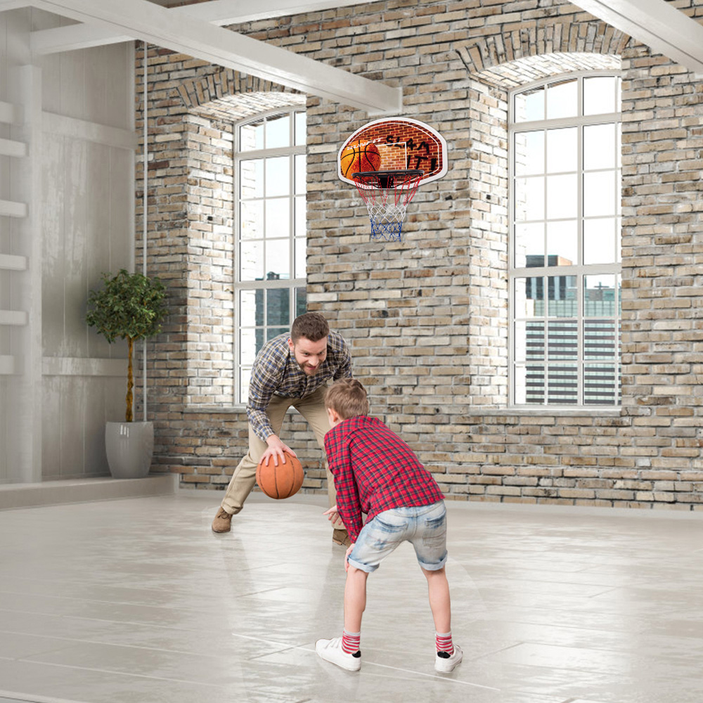 Costway Mini Basketball Door and Wall Hoop Image 3