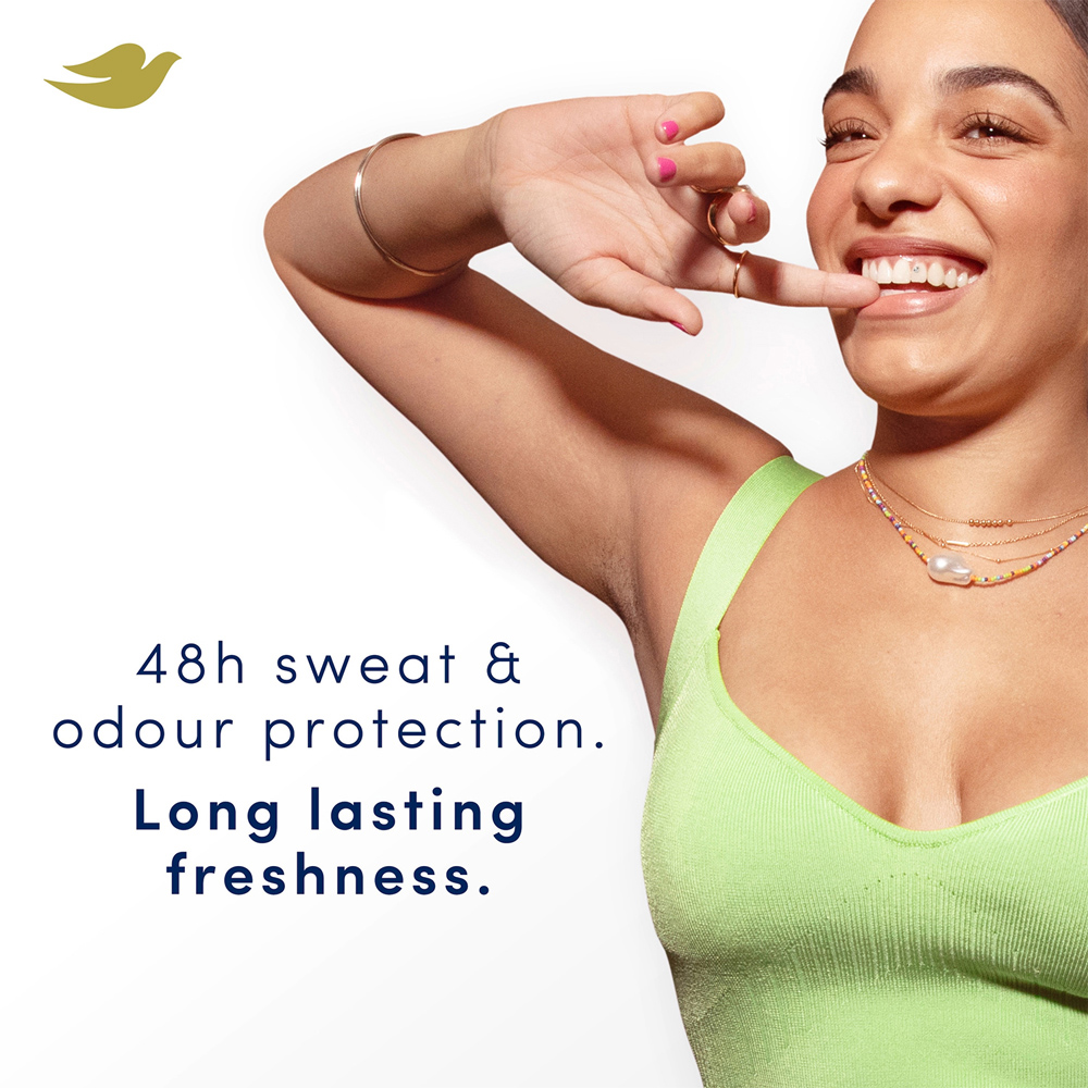 Dove Citrus Fresh 48H Sweat and Odour Protection Antiperspirant Aerosol 200ml 6 Pack Image 4