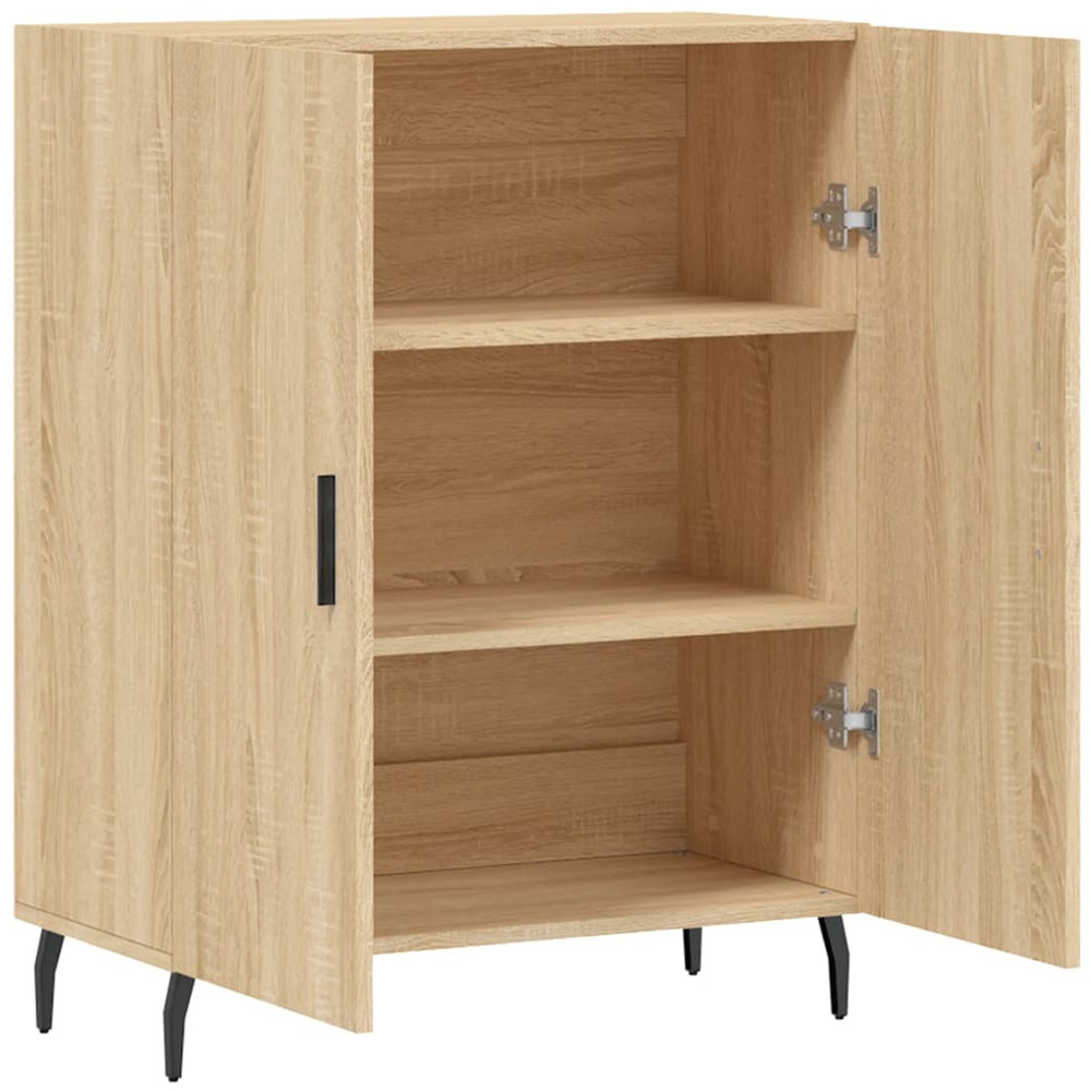 vidaXL 2 Door Sonoma Oak Sideboard Image 6