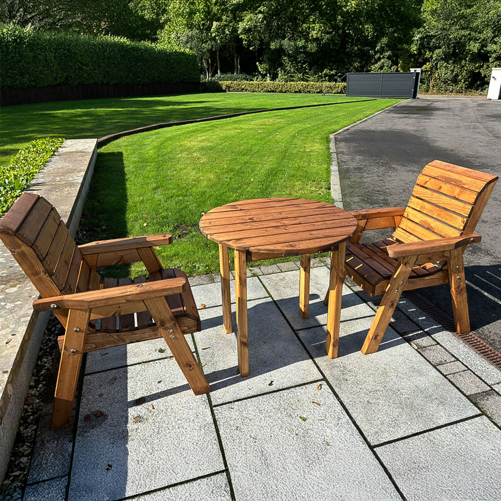 Charles Taylor Thatcham 2 Seater Garden Dining Set Image 2
