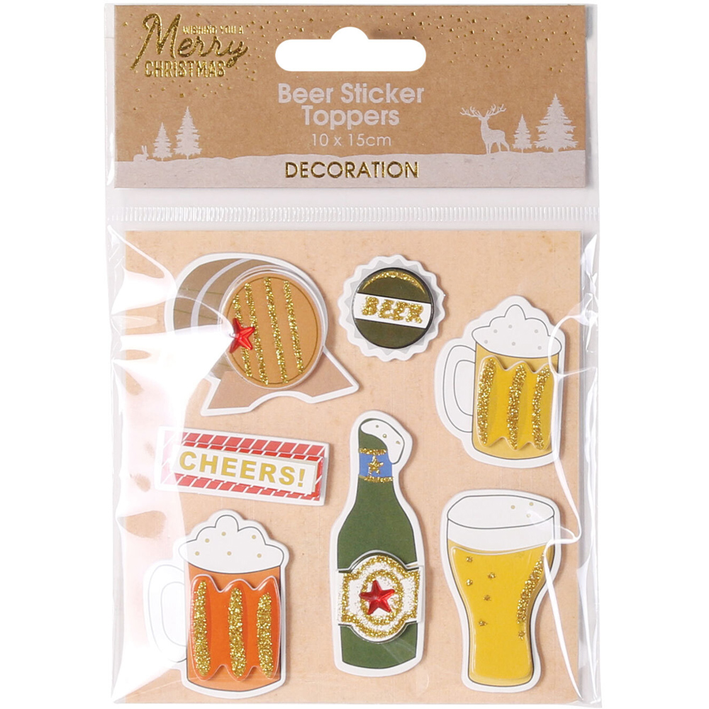 Beer Sticker Toppers Image