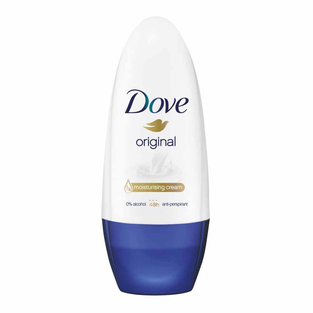 Dove Original Roll On Deodorant 50ml Image 1