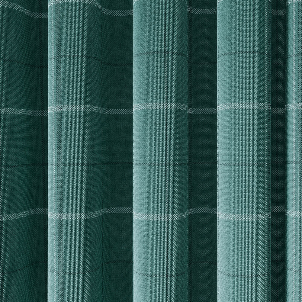 Helena Springfield Harper Woven Lined Duck Egg Eyelet Curtains 228 x 228cm Image 3