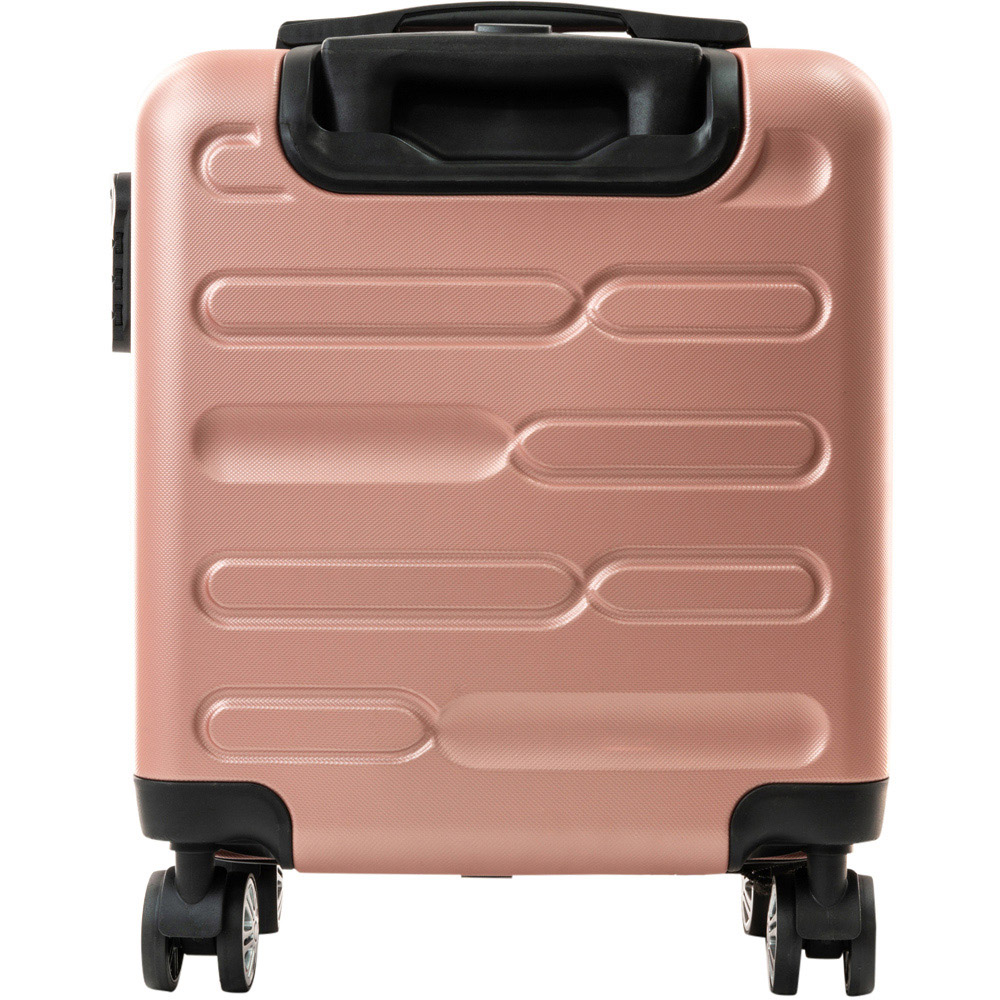 SA Products Rose Gold Carry On Cabin Suitcase 45cm Image 4