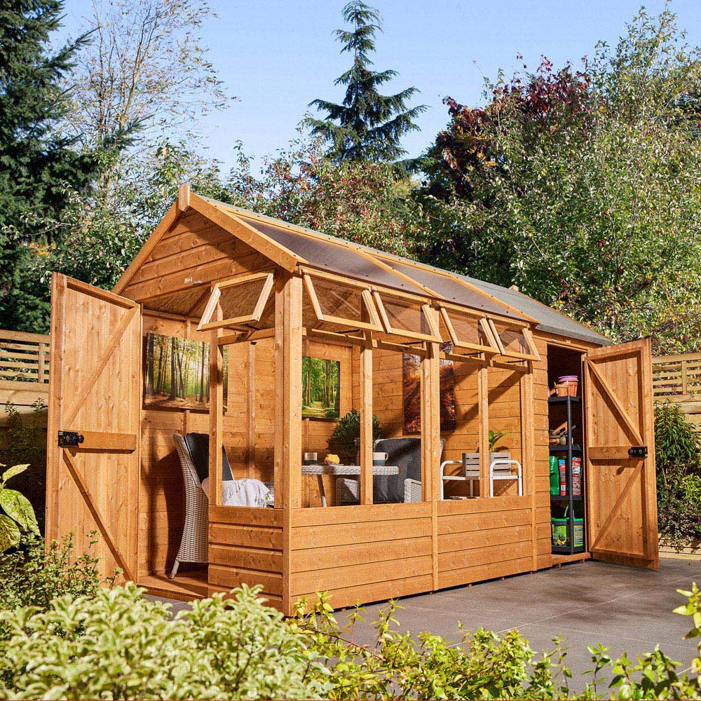 Rowlinson 12 x 6ft Growhouse with Store Image 5