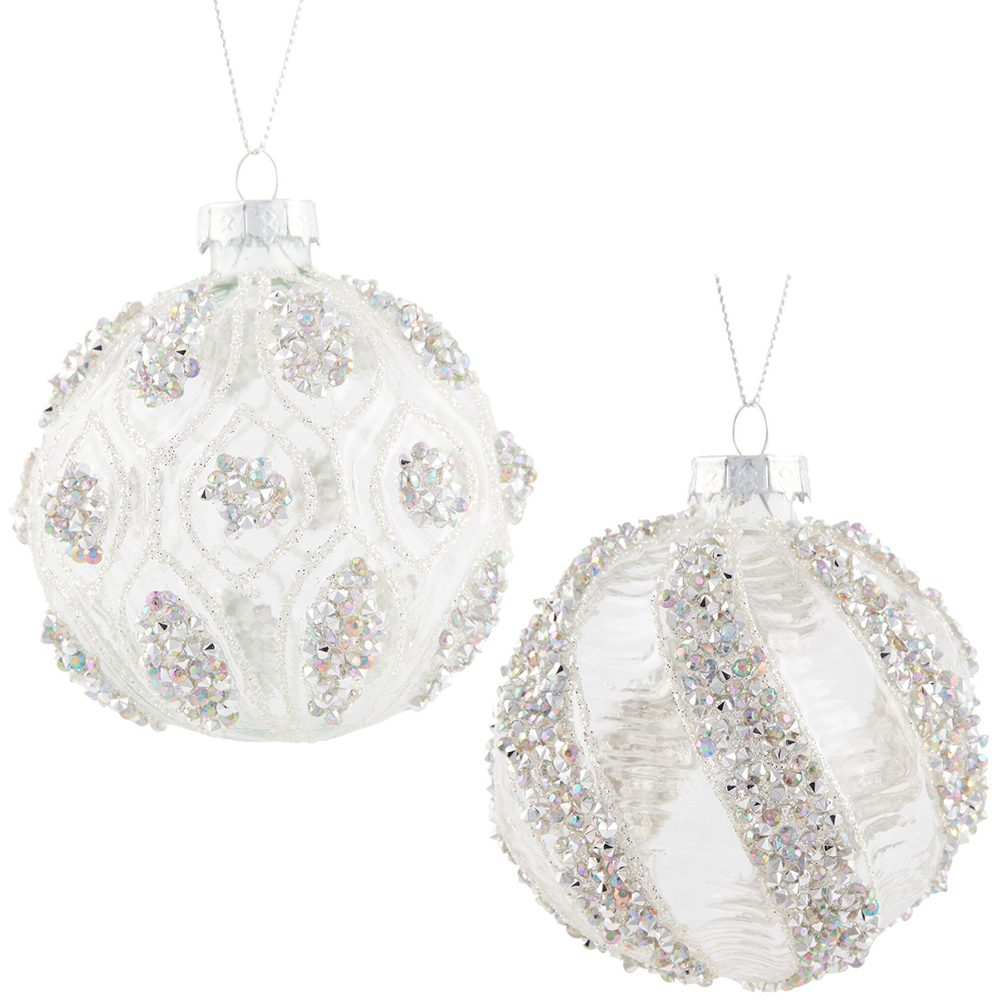 Glitter and Sequin Bauble Image 1